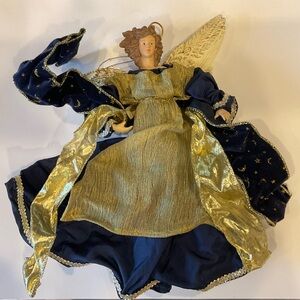BEAUTIFUL BIG LOVELY VINTAGE PAPER MACHE ANGEL